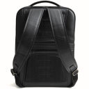 The Chesterfield Brand Kožený batoh na notebook Quincy C58.035200 čierny zadná strana