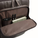 The Chesterfield Brand Kožený batoh na notebook Quincy C58.035201 hnedý predné vrecko