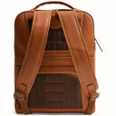 The Chesterfield Brand Kožený batoh na notebook Quincy C58.035231 koňakový zadná strana