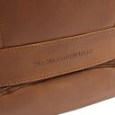 The Chesterfield Brand Kožený batoh na notebook Rich C58.015731 koňak logo
