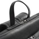 The Chesterfield Brand Kožený batoh na notebook Roswerra C58.034900 čierny dvojcestný zips