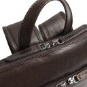 The Chesterfield Brand Kožený batoh na notebook Rosverra C58.034901 hnedý dvojcestný zips