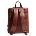 The Chesterfield Brand Kožený batoh na notebook Rosverra C58.034931 koňakový zadná strana