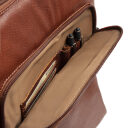 The Chesterfield Brand Kožený batoh na notebook Rosverra C58.034931 koňakový predné vrecko