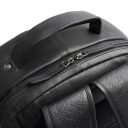 The Chesterfield Brand Kožený batoh na notebook Serenzo C58.035100 čierny dvojcestný zips