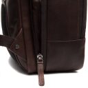 Pánsky kožený business batoh s priehradkou na notebook Chesterfield Brand Jamaica C58.032601 hnedý - expandér