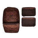 Kožený business batoh Jamaica The Chesterfield Brand C58.032601 hnedý - vyberateľné organizéry