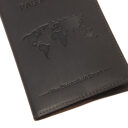 Kožený obal na cestovný pas koňakový The Chesterfield Brand C08.048801 hnedý detail