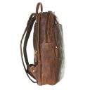 GREENBURRY Kožený vintage business batoh Arden 1531-25 hnedý