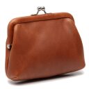 The Chesterfield Brand Malá kožená peňaženka s klipom Nera C08.053731 koňaková zadná strana