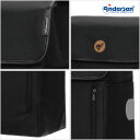 Andersen Nákupná taška na kolieskach SCALA SHOPPER® PLUS WEDA 133-201-80 čierna detail