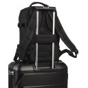BestWay Športový batoh 40x20x25 cm Cabin Pro Small 40328-0100 čierny - polstrovaný chrbát s mesh tkaninou