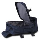 BestWay Cestovný batoh 40x25x20 cm Cabin Pro Small 40328-0600 modrý - otvorená hlavná priehradka