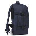 BestWay Športový batoh 40x20x25 cm Cabin Pro Small 40328-0600 modrý - bočná strana batohu