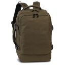 BestWay Cestovný batoh 40x25x20 cm Cabin Pro Small 40328-2600 zelený predná strana
