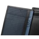Bugatti kožená peňaženka DUE 49110601 čierna detail priehradka