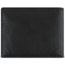 Bugatti pánska kožená peňaženka RFID Black Magic 49123801 čierna zadná strana