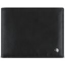 Bugatti pánska kožená peňaženka RFID Black Magic 49123801 čierna
