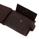 Pánska kožená peňaženka RFID Curtis C08.051201 hnedá priehradka na mince