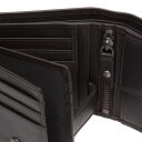 Pánska kožená peňaženka RFID Hendrick C08.052901 hnedá detail