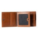 aunts & uncles Pánska kožená peňaženka RFID Henry 52272-30 koňaková vnútorný náhľad