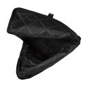 Rolovací batoh na notebook The Chesterfield Brand Savona čierny C58.032200 - otvorená hlavná priehradka
