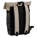 DANIEL RAY Batoh na notebook Hampton DRS25.1467.25 šedo-béžový zadná strana