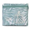 Skladacia cestovná taška / palubná batožina 49x35x22 cm Worldpack 10513-5800 zeleno-biela zložená