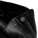 The Chesterfield Brand Štýlový dámsky kožený batoh Camden čierny na magnet