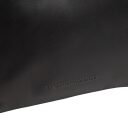 The Chesterfield Brand Štýlový dámsky kožený batoh Camden hnedý logo
