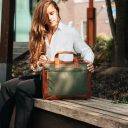 The Chesterfield Brand Brašňa na notebook 15,6" Narvik C40.400014 olivová