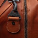 The Chesterfield Brand Kožená cestovná taška - weekender Rivaro C20.006131 koňaková detail