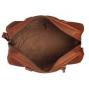 The Chesterfield Brand Kožená cestovná taška - weekender Rivaro C20.006131 koňaková priehradky