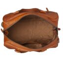 The Chesterfield Brand Kožená cestovná taška - weekender Volenza C20.006031 koňaková priehradky
