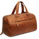 The Chesterfield Brand Kožená cestovná taška - weekender Volenza C20.006031 koňaková zadná strana