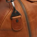The Chesterfield Brand Kožená cestovná taška - weekender Volenza C20.006031 koňaková detail