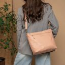 The Chesterfield Brand Kožená kabelka do ruky aj cez rameno Astero C48.142309 ružová ako crossbody