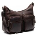 The Chesterfield Brand Kožená kabelka cez rameno Valenora C48.141101 hnedá