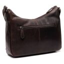 The Chesterfield Brand Kožená kabelka cez rameno Valenora C48.141101 hnedá zadná strana