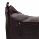 The Chesterfield Brand Kožená kabelka cez rameno Valenora C48.141101 hnedá detail