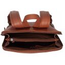 The Chesterfield Brand Dámsky kožený batôžtek Tigris C58.034531 koňakový otvorený