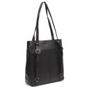 The Chesterfield Brand Kožená shopper kabelka - batoh 2v1 Raynor C38.022200 čierna zadná strana