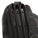 The Chesterfield Brand Klopová kožená kabelka cez rameno Millie C48.111600 čierna - detail