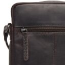 The Chesterfield Brand Kožená taška na doklady Montira C48.139801 hnedá zips
