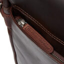The Chesterfield Brand Kožená crossbody taška na notebook C48.055201 Richard hnedá detail