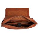 Pánska kožená taška značky The Chesterfield Brand Richard C48.055231 koňaková vnútorné členenie