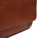 Pánska kožená crossbody taška na notebook Richard The Chesterfield Brand C48.055231 koňaková logo