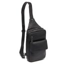 The Chesterfield Brand kožená crossbody taška Turella C58.071400 čierna