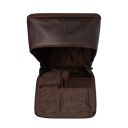 The Chesterfield Brand Kožený batoh na notebook Calden C58.071201 hnedý otvorený