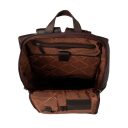 The Chesterfield Brand Kožený batoh na notebook Rich C58.015701 hnedý priehradky
